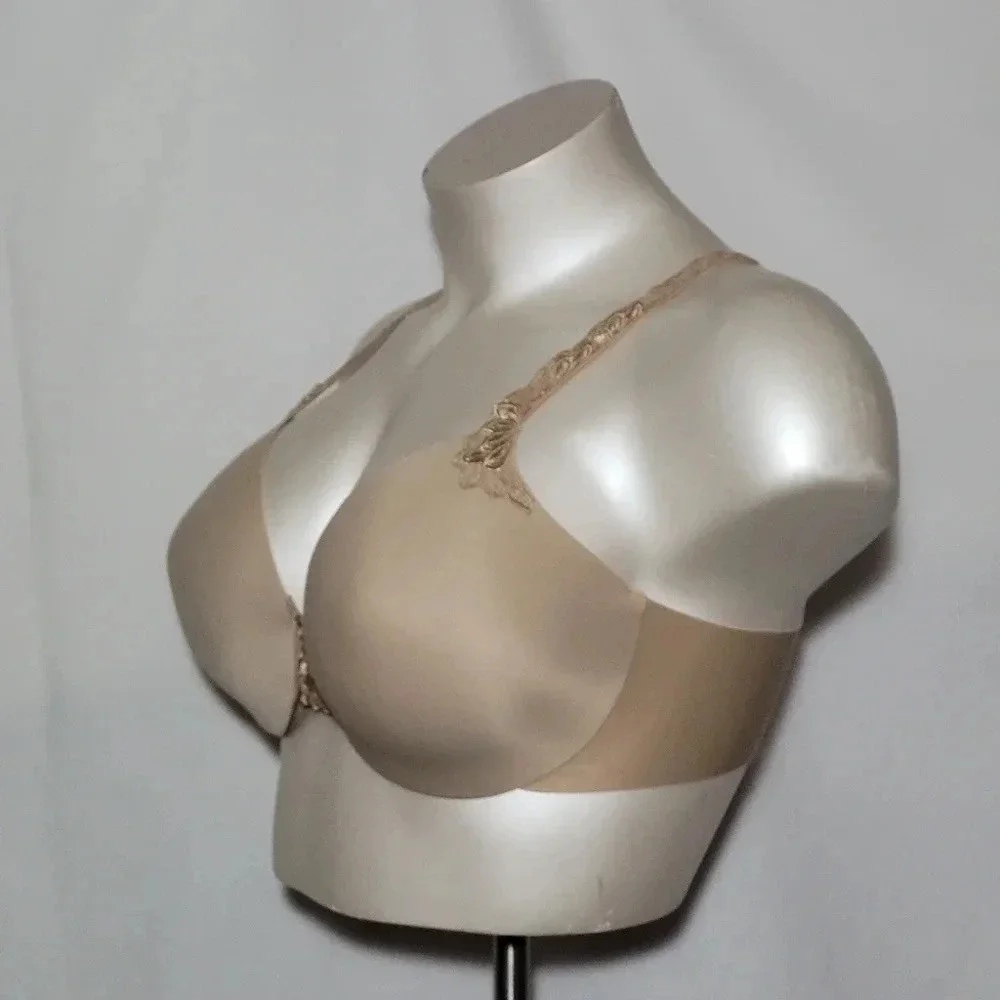 34D Lilyette 963 Every Bit Invisible Smooth Underwire Bra Nude - Picture 3 of 10